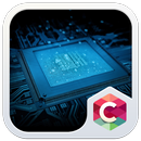 Computer Tech C Launcher Theme APK
