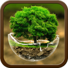 2018HD Green Nature Cartoon Th icon