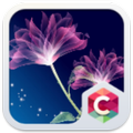Neon Flower Theme C Launcher