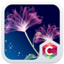 Neon Flower Theme C Launcher aplikacja