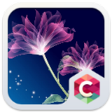 Neon Flower Theme C Launcher biểu tượng
