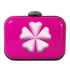 Pink Love C Launcher Themen Zeichen