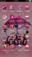 tema Pelancar Pink Love C syot layar 2