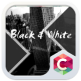 Black White Theme biểu tượng