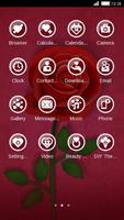 Romantic Love Theme C Launcher capture d'écran 1