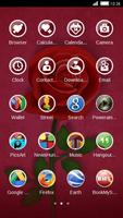 Romantic Love Theme C Launcher imagem de tela 2