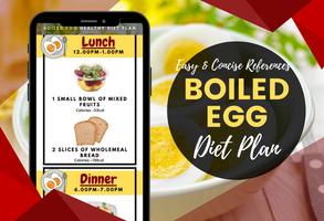 Boiled Egg Healthy Diet Plan capture d'écran 1