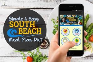 Easy South Beach MealPlan Diet الملصق