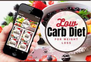 Simple Low Carb Diet for Weight Loss Plan Affiche