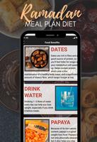 Ramadan Healthy Meal Plan Diet capture d'écran 3