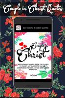 Best Couple in Christ Quotes & Bible Verses ポスター