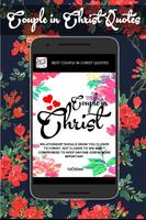 Best Couple in Christ Quotes & Bible Verses Affiche