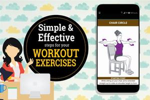 Easy Workout Exercises on your capture d'écran 3