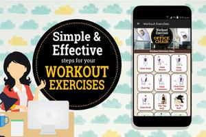 Easy Workout Exercises on your تصوير الشاشة 1