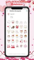 Stickers Animados  Romanticos تصوير الشاشة 3