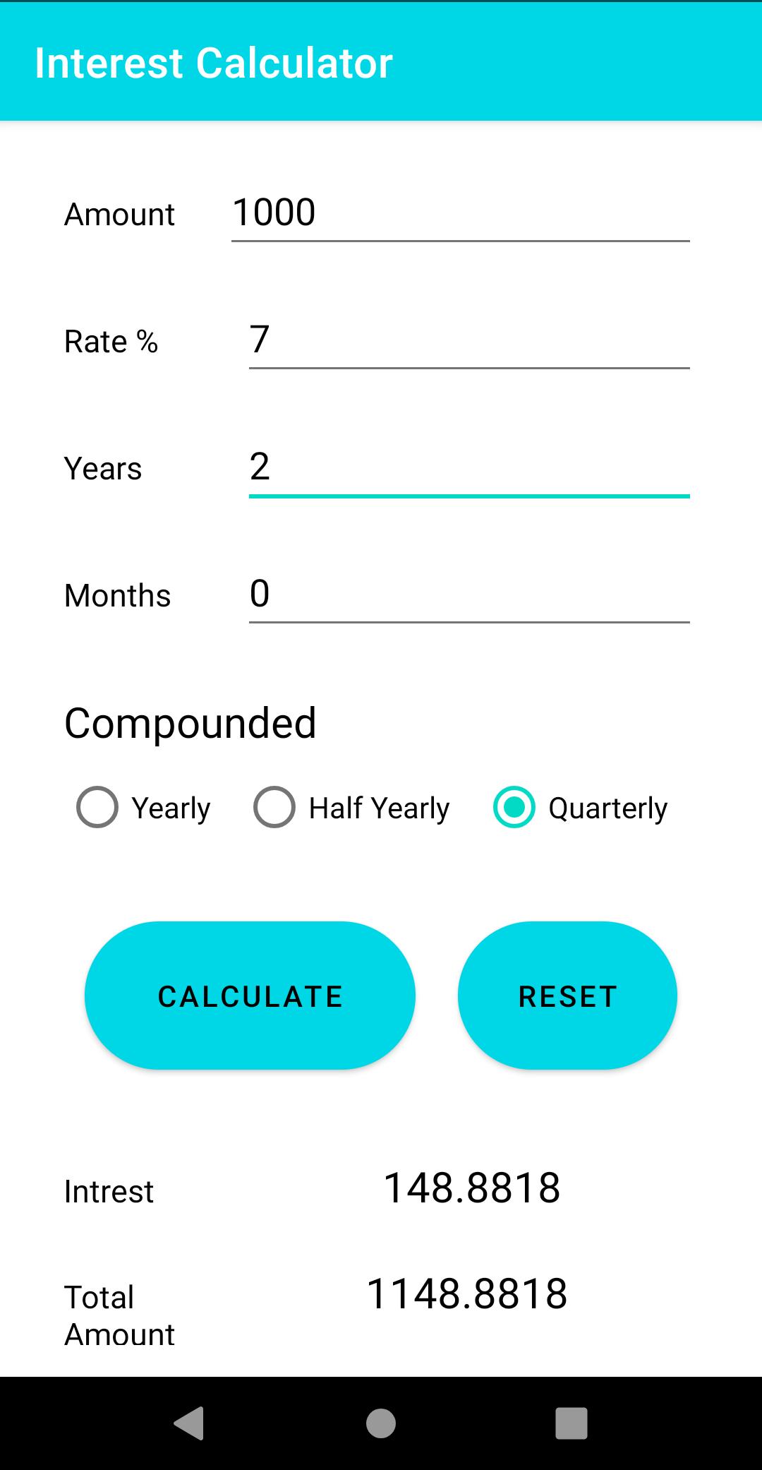 Interest Calculator App Download