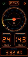 Gps Speedometer โปสเตอร์