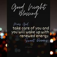 Good Night Blessing 海报