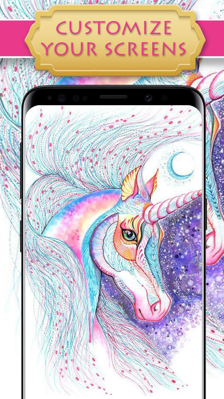 Featured image of post Sfondi Unicorni Veri Cauti o plansa de colorat sau un desen de colorat cu animale unicorni