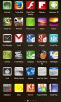 SimboX ADW Apex Nova Go Theme captura de pantalla 2