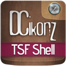 DCikonZ Wood TSF Theme aplikacja