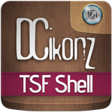 DCikonZ Wood TSF Theme آئیکن