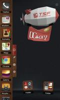 DCikonZ Leather TSF Theme captura de pantalla 1