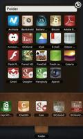 DCikonZ Leather TSF Theme captura de pantalla 2