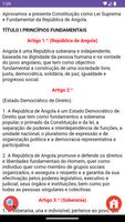 Constituição de Angola capture d'écran 2