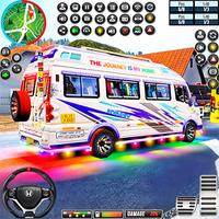 Mini Coach Bus Game: Euro Bus 海报