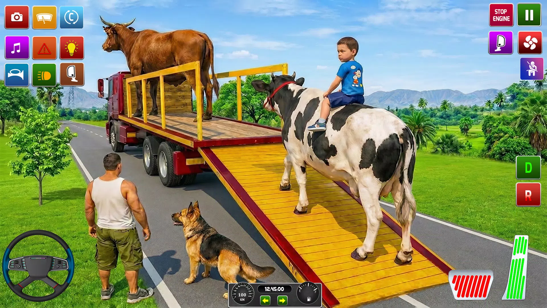 Animal Truck Simulator Game 3D