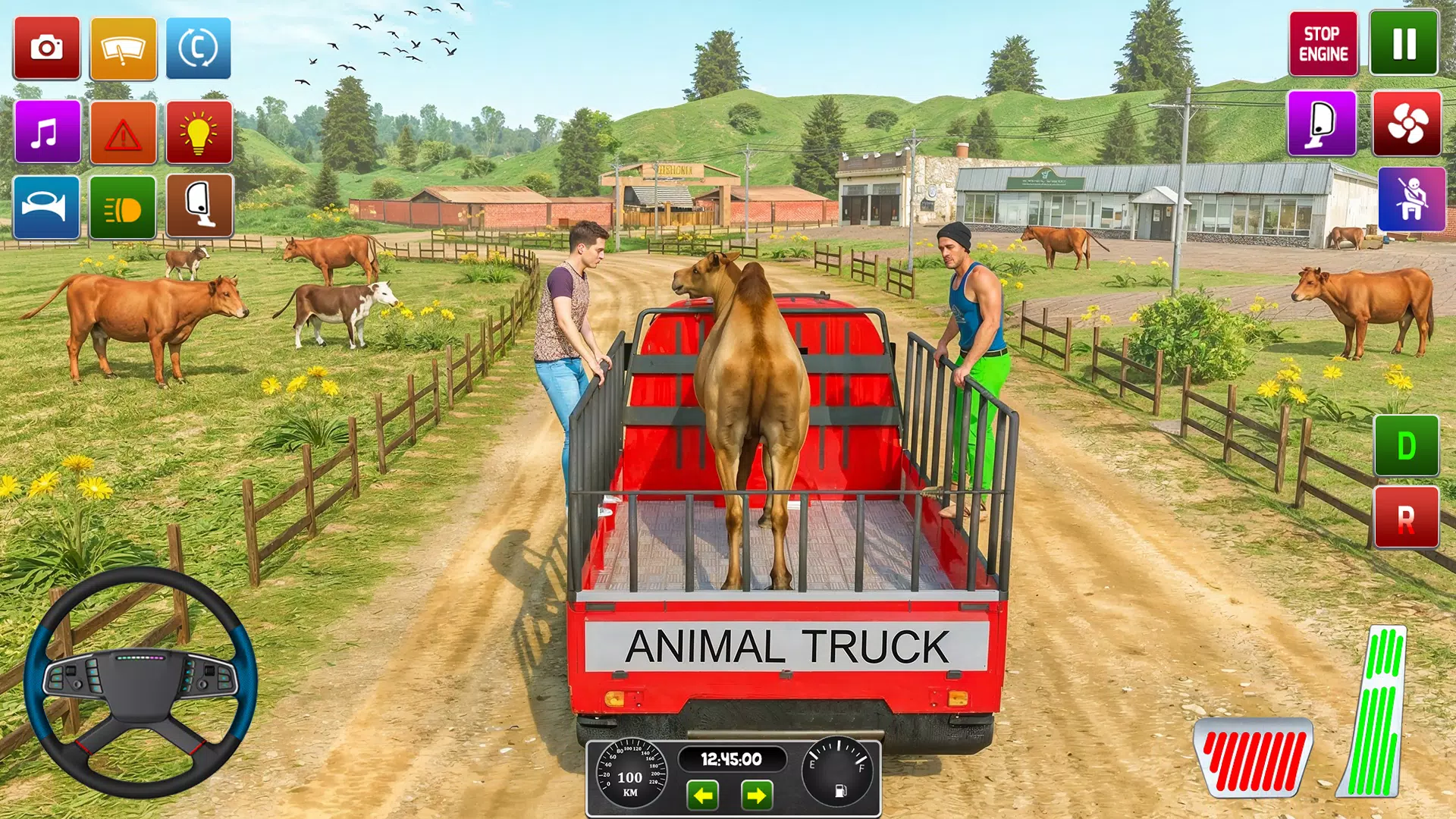 Animal Truck Simulator Game 3D