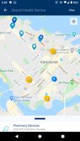 BC Health Service Locator Plakat