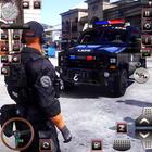 美國警察遊戲汽車遊戲 3d 圖標