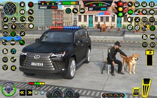 Police Prado Driving Car Games poster