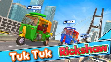 Tuk Tuk Auto Rickshaw Game Affiche