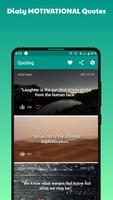 Quoting App - daily quotes and reflections. تصوير الشاشة 1