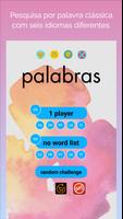 busca palabras: caça palavras Cartaz
