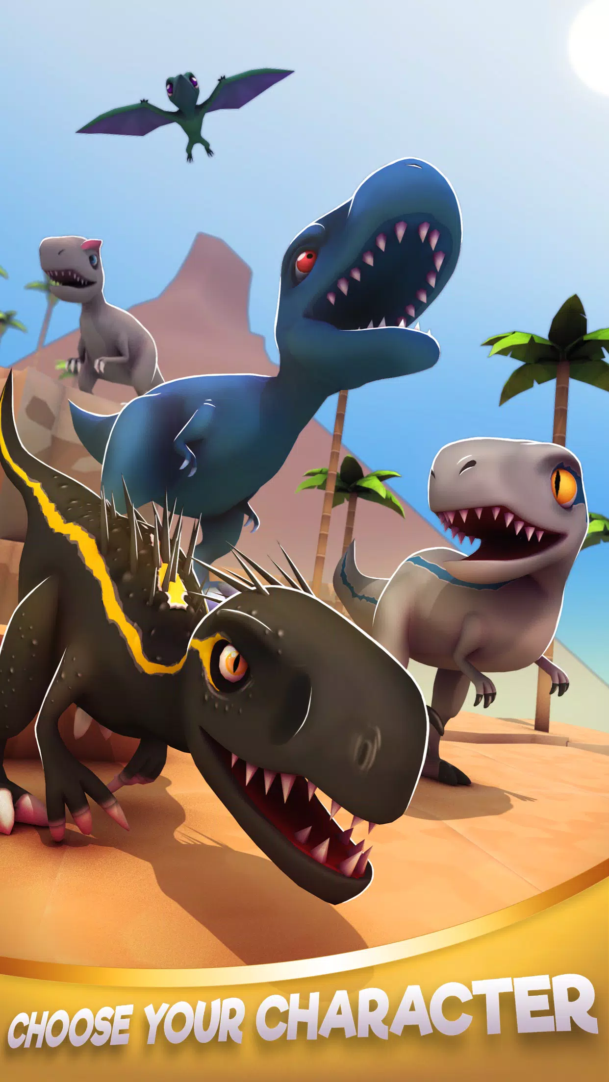 Baixe o Dinossauro jogo online - T Rex MOD APK v0.2.3 para Android