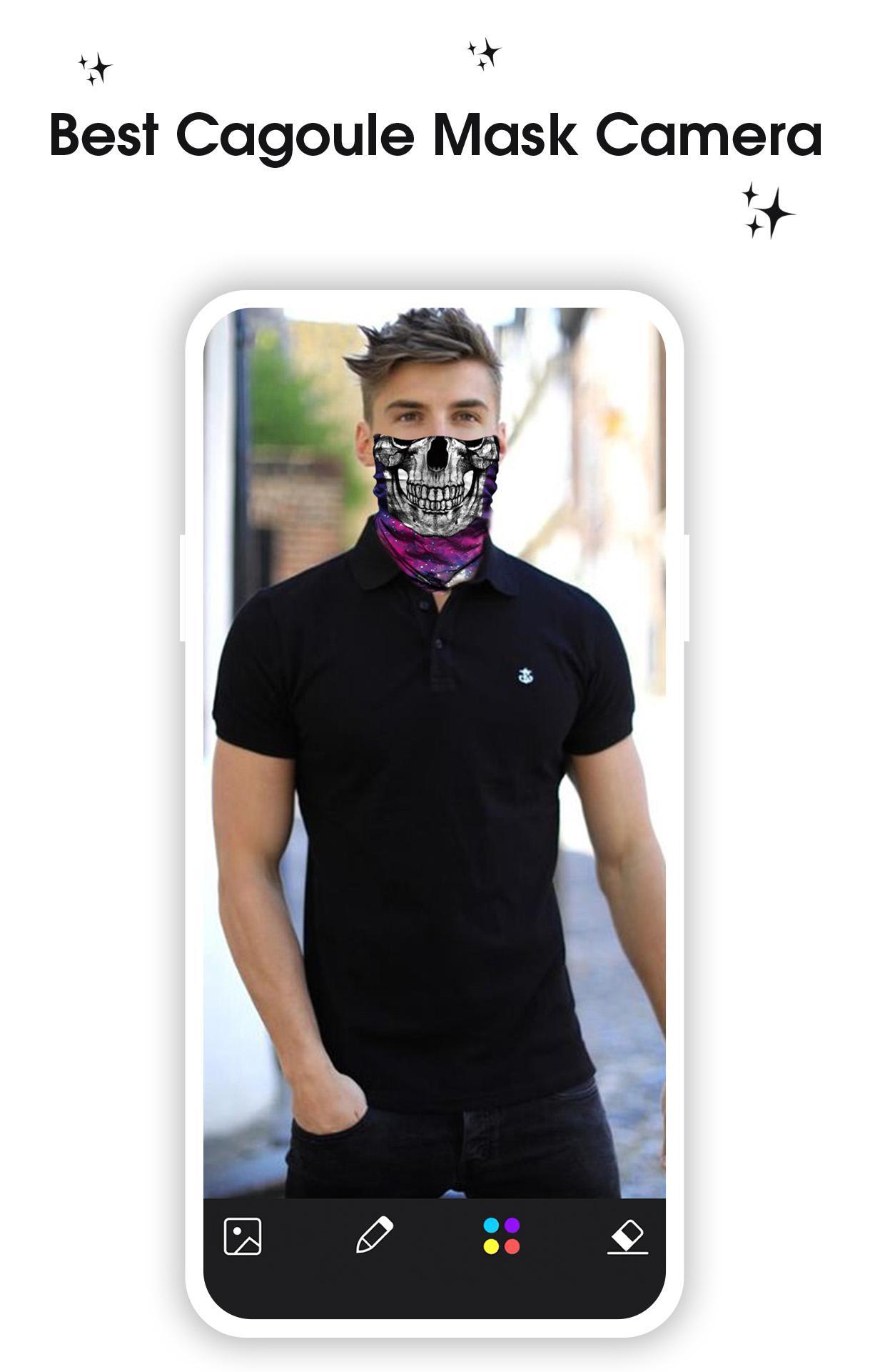 Cagoule Mask Half Face - Ghost Mask Photo Editor APK voor Android Download