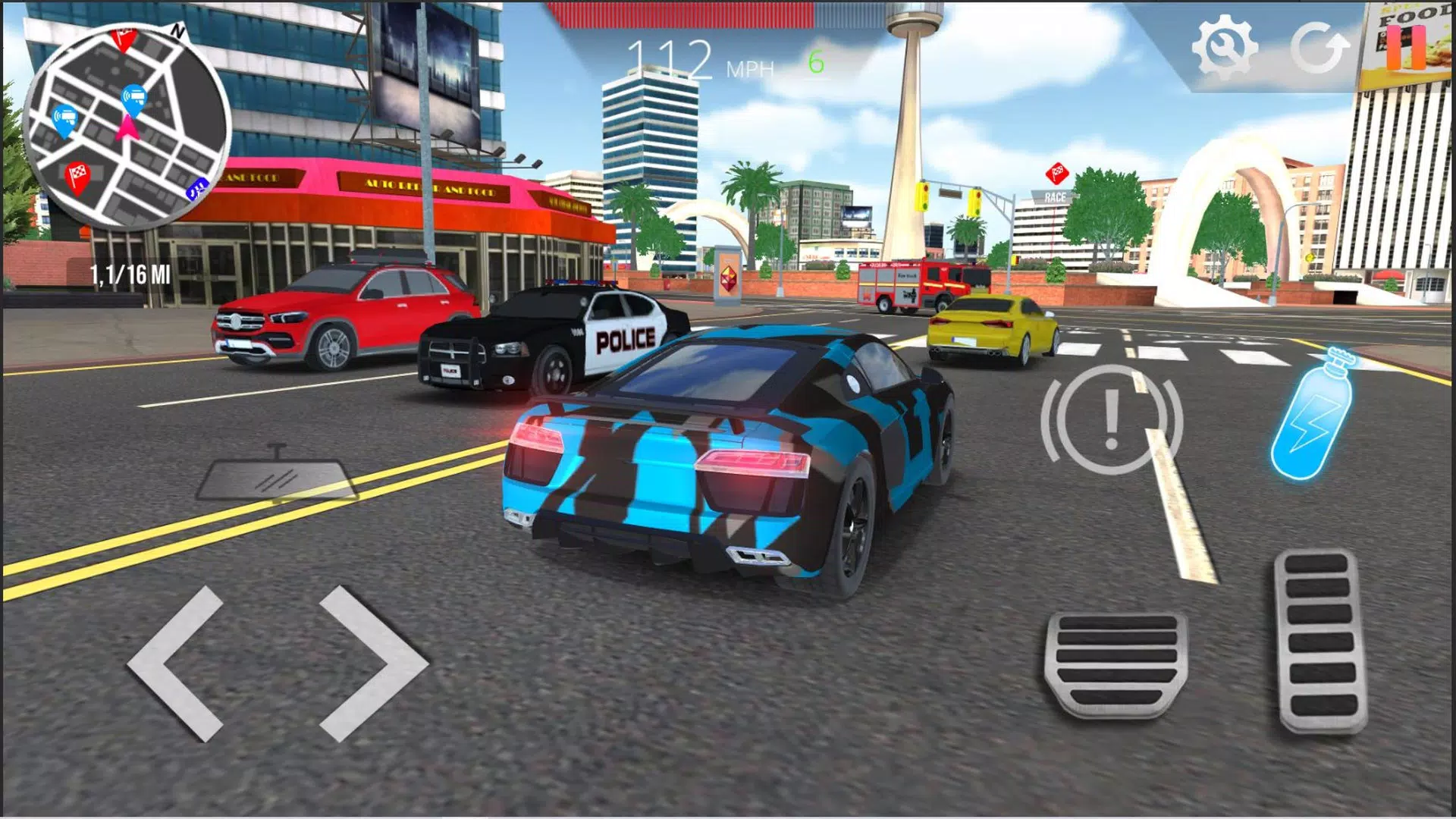 Car Racing & Parking Games Free 3D Super Cars Driving Simulator