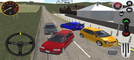 Civic TypeR Race Game الملصق