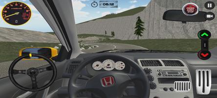 Civic TypeR Race Game تصوير الشاشة 1