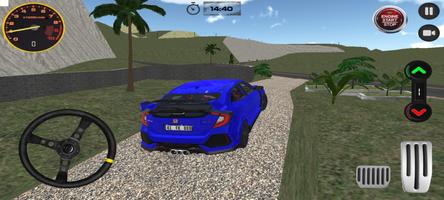 Civic TypeR Race Game تصوير الشاشة 3