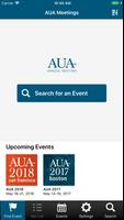 AUA Annual Meeting Apps الملصق