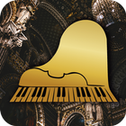 Dark Piano Music Online Sound icône