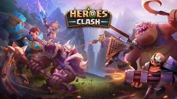 Heroes Clash - Zombies War Affiche