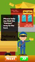 Postman Jack - Math Brain Game Affiche