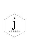 modern J poster