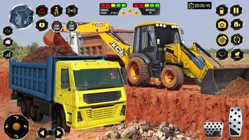 Heavy Excavator JCB Games 海報